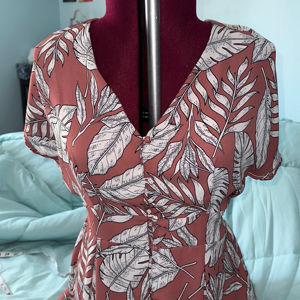 SIENNA SKY PINK FLORAL DRESS